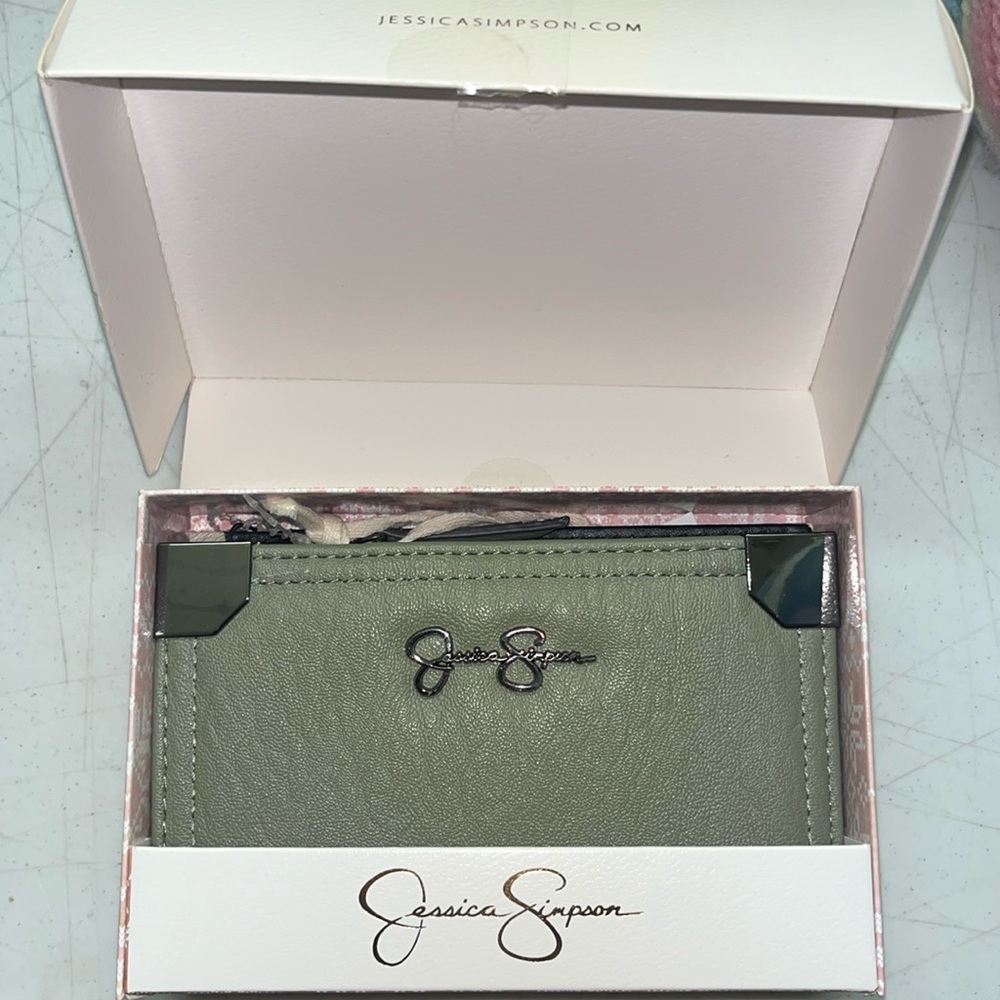 Olive Green Multi Tier Wallet